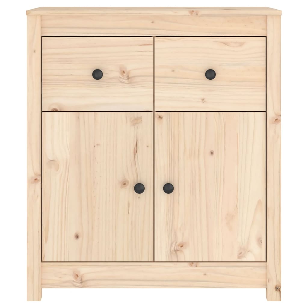Sideboard 70x35x80 cm Massivholz Kiefer