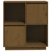Thumbnail for Sideboard Honigbraun 74x35x80 cm Massivholz Kiefer