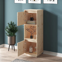 Thumbnail for Highboard 38x35x117 cm Massivholz Kiefer