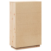 Thumbnail for Highboard 74x35x117 cm Massivholz Kiefer
