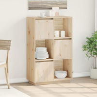 Thumbnail for Highboard 74x35x117 cm Massivholz Kiefer