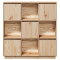 Thumbnail for Highboard 110,5x35x117 cm Massivholz Kiefer