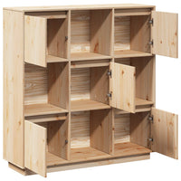Thumbnail for Highboard 110,5x35x117 cm Massivholz Kiefer