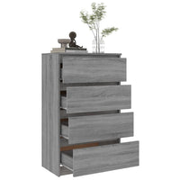 Thumbnail for Sideboard Grau Sonoma 60x35x98,5 cm Holzwerkstoff