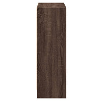 Thumbnail for Bücherregal Braun Eichen-Optik 60x24x76 cm Holzwerkstoff