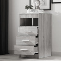 Thumbnail for Sideboard mit Schubladen Grau Sonoma 40x50x76 cm Holzwerkstoff