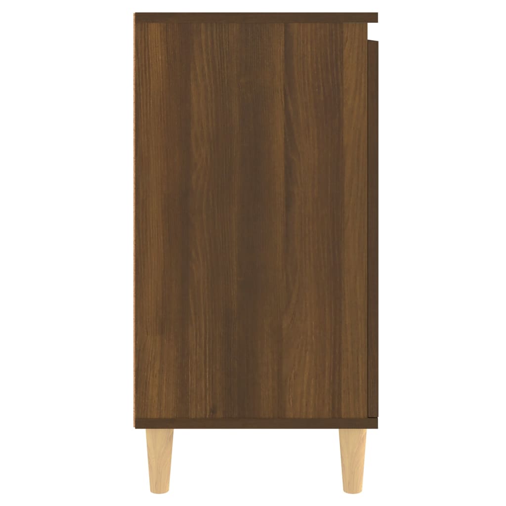 Sideboard Braun Eichen-Optik 60x35x70 cm Holzwerkstoff