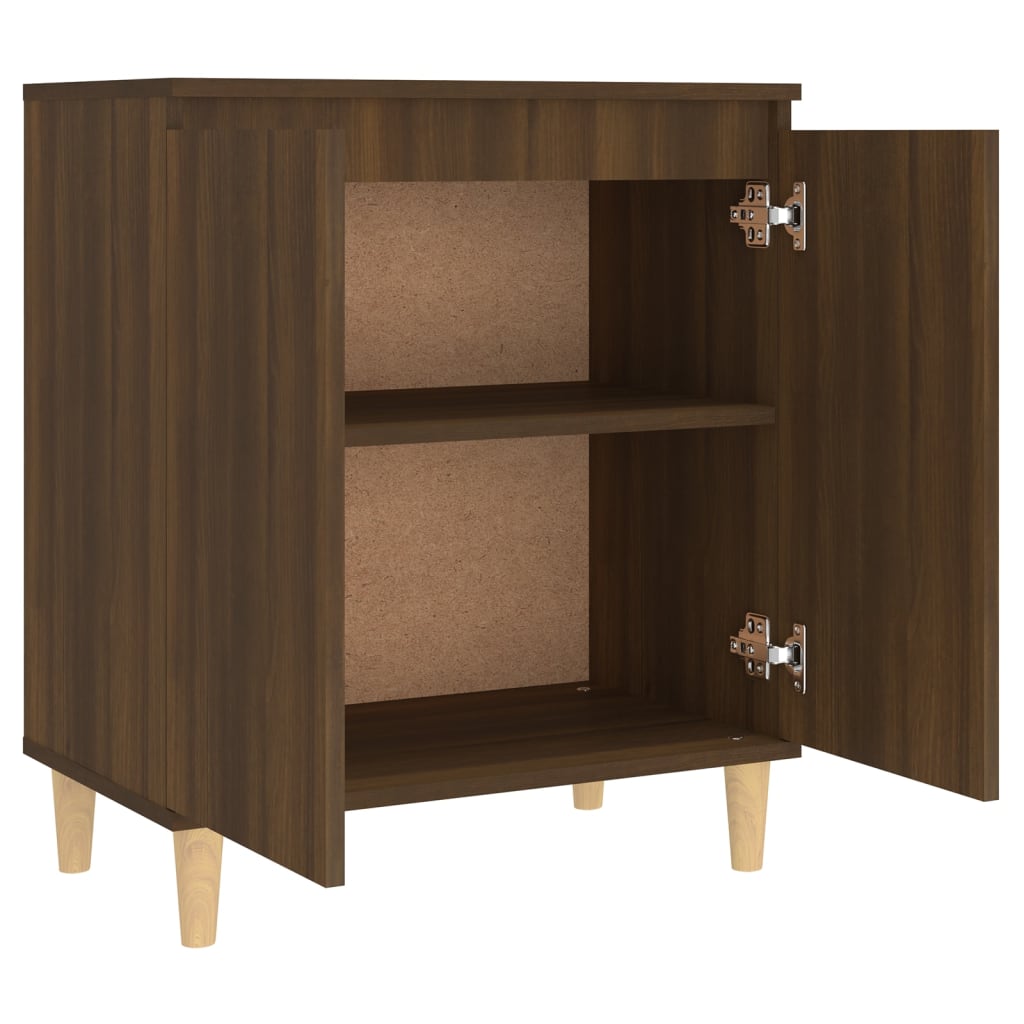 Sideboard Braun Eichen-Optik 60x35x70 cm Holzwerkstoff