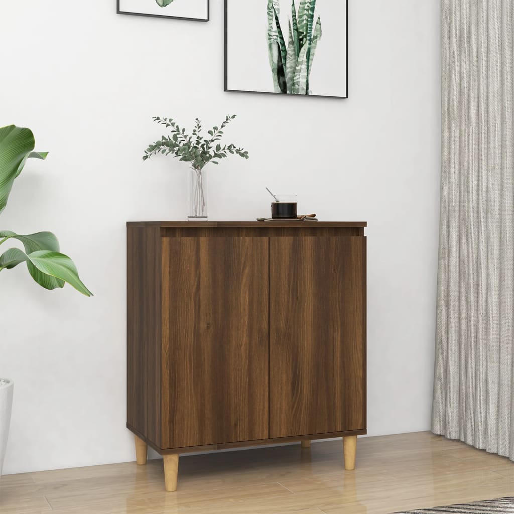 Sideboard Braun Eichen-Optik 60x35x70 cm Holzwerkstoff