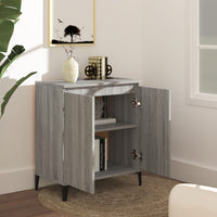 Thumbnail for Sideboard Grau Sonoma 60x35x70 cm Holzwerkstoff