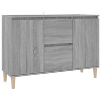 Thumbnail for Sideboard Grau Sonoma-Eiche 103,5x35x70 cm Holzwerkstoff