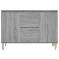 Thumbnail for Sideboard Grau Sonoma-Eiche 103,5x35x70 cm Holzwerkstoff