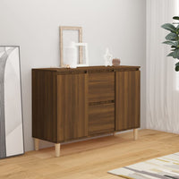 Thumbnail for Sideboard Braun Eichen-Optik 103,5x35x70 cm Holzwerkstoff