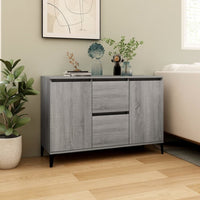 Thumbnail for Sideboard Grau Sonoma 104x35x70 cm Holzwerkstoff