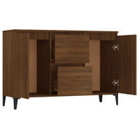 Thumbnail for Sideboard Braun Eichen-Optik 104x35x70 cm Holzwerkstoff