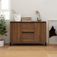 Thumbnail for Sideboard Braun Eichen-Optik 104x35x70 cm Holzwerkstoff