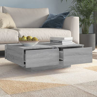 Thumbnail for Couchtisch Grau Sonoma 90x60x31 cm Holzwerkstoff