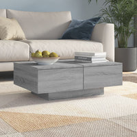 Thumbnail for Couchtisch Grau Sonoma 90x60x31 cm Holzwerkstoff