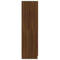 Thumbnail for Apothekerschrank Braun Eichen-Optik 30x42,5x150cm Holzwerkstoff