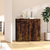 Thumbnail for Sideboard Räuchereiche 80x36x75 cm Holzwerkstoff