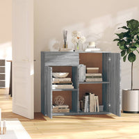 Thumbnail for Sideboard Grau Sonoma 80x36x75 cm Holzwerkstoff