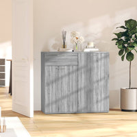 Thumbnail for Sideboard Grau Sonoma 80x36x75 cm Holzwerkstoff