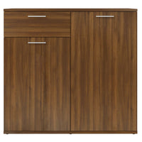 Thumbnail for Sideboard Braun Eichen-Optik 80x36x75 cm Holzwerkstoff