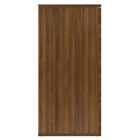 Thumbnail for Sideboard Braun Eichen-Optik 80x36x75 cm Holzwerkstoff