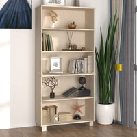 Thumbnail for Highboard HAMAR Massivholz Kiefer Honigbraun