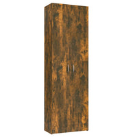 Thumbnail for Büroschrank Räuchereiche 60x32x190 cm Holzwerkstoff