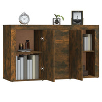 Thumbnail for Sideboard Räuchereiche 120x36x69 cm Holzwerkstoff