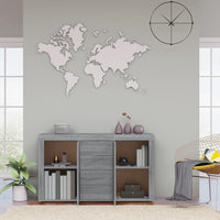 Thumbnail for Sideboard Grau Sonoma 120x36x69 cm Holzwerkstoff