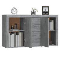 Thumbnail for Sideboard Grau Sonoma 120x36x69 cm Holzwerkstoff