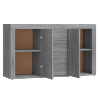 Thumbnail for Sideboard Grau Sonoma 120x36x69 cm Holzwerkstoff