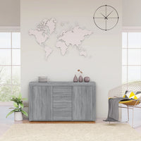 Thumbnail for Sideboard Grau Sonoma 120x36x69 cm Holzwerkstoff