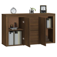 Thumbnail for Sideboard Braun Eichen-Optik 120x36x69 cm Holzwerkstoff