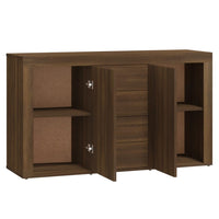 Thumbnail for Sideboard Braun Eichen-Optik 120x36x69 cm Holzwerkstoff