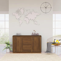 Thumbnail for Sideboard Braun Eichen-Optik 120x36x69 cm Holzwerkstoff
