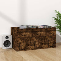 Thumbnail for Schallplatten-Box Räuchereiche 71x34x36 cm Holzwerkstoff