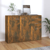 Thumbnail for Sideboard Räuchereiche 105x30x75 cm Holzwerkstoff