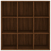 Thumbnail for Bücherschrank Braun Eichen-Optik 98x29x97,5 cm