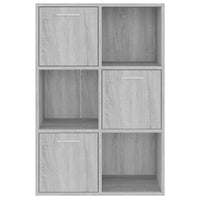 Thumbnail for Lagerschrank Grau Sonoma 60x29,5x90 cm
