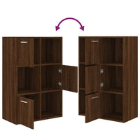 Thumbnail for Lagerschrank Braun Eichen-Optik 60x29,5x90 cm