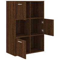 Thumbnail for Lagerschrank Braun Eichen-Optik 60x29,5x90 cm
