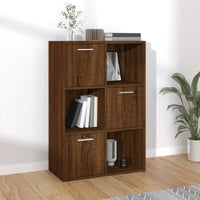 Thumbnail for Lagerschrank Braun Eichen-Optik 60x29,5x90 cm