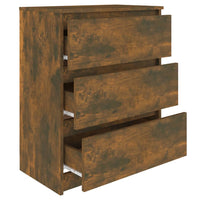 Thumbnail for Sideboard Räuchereiche 60x35x76 cm Holzwerkstoff
