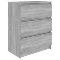 Thumbnail for Sideboard Grau Sonoma 60x35x76 cm Holzwerkstoff