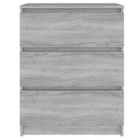Thumbnail for Sideboard Grau Sonoma 60x35x76 cm Holzwerkstoff