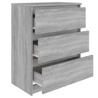 Thumbnail for Sideboard Grau Sonoma 60x35x76 cm Holzwerkstoff