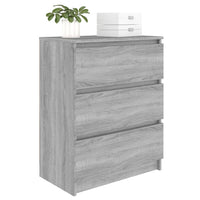 Thumbnail for Sideboard Grau Sonoma 60x35x76 cm Holzwerkstoff